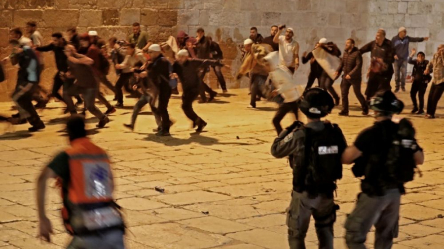Heurts entre Palestiniens et forces de l'occupation: 160 blessés Heurts