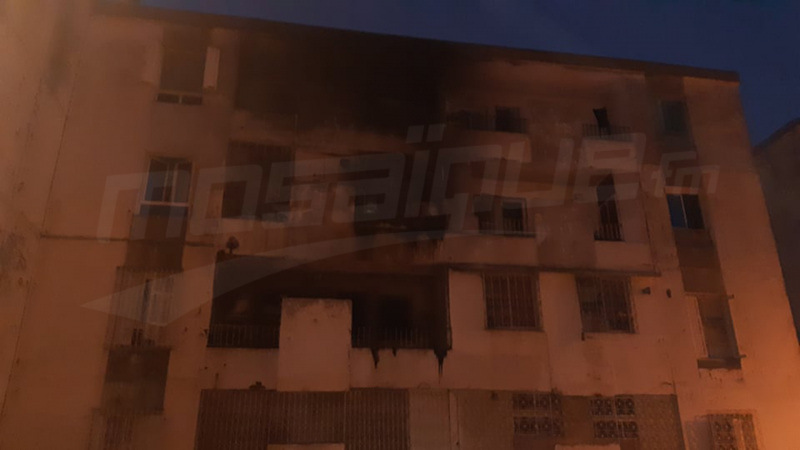 Un incendie dans un appartement à la Cité olympique maîtrisé incendie