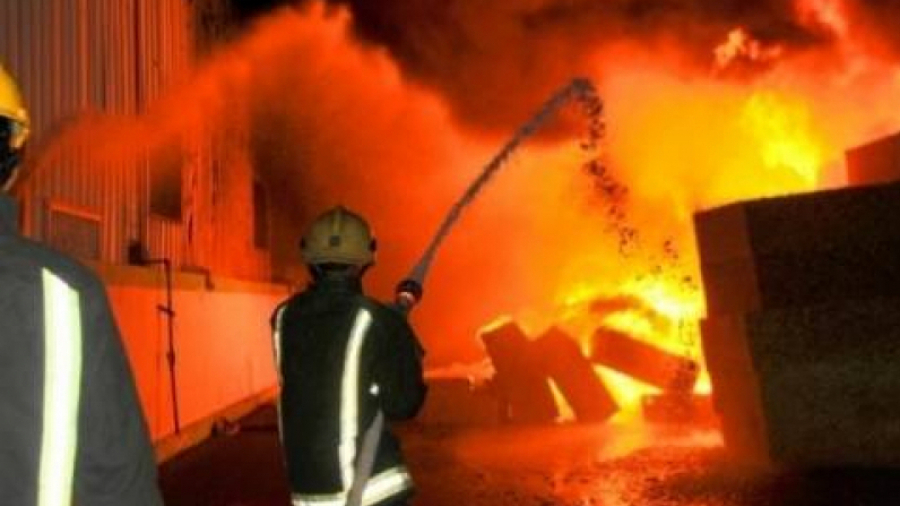 Sfax : Incendie dans une usine de chaussures incendie