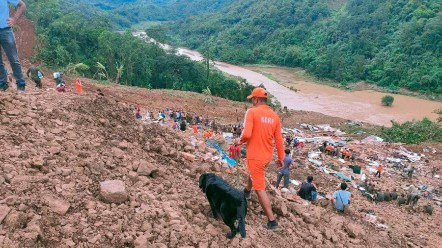 Inde : Au moins 27 morts et 50 disparus dans un glissement de terrain 
