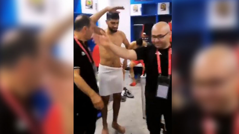 Tunisie-Ghana : la joie dans les vestiaires joueurs-tunisie