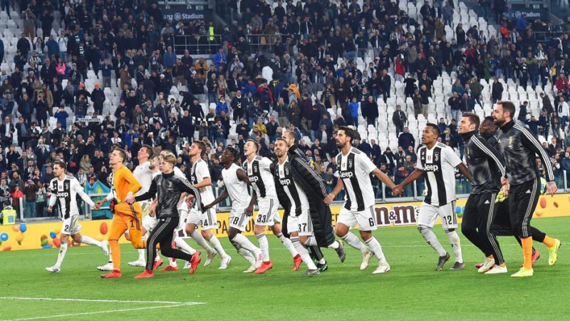 Serie A : Et de huit pour la Juve juve-championne