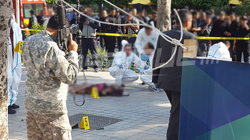 RÃ©sultat de recherche d'images pour "image de l'attentat suicide avenue Bourguiba le 29 octobre 2018"