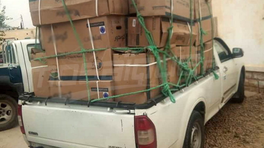 Kasserine: Saisie de marchandise d'une valeur de 550 mille dinars