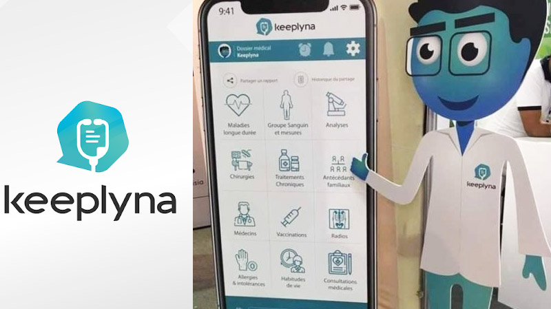 Keeplyna, 1ère application pour gérer votre dossier médical ! Keeplyna