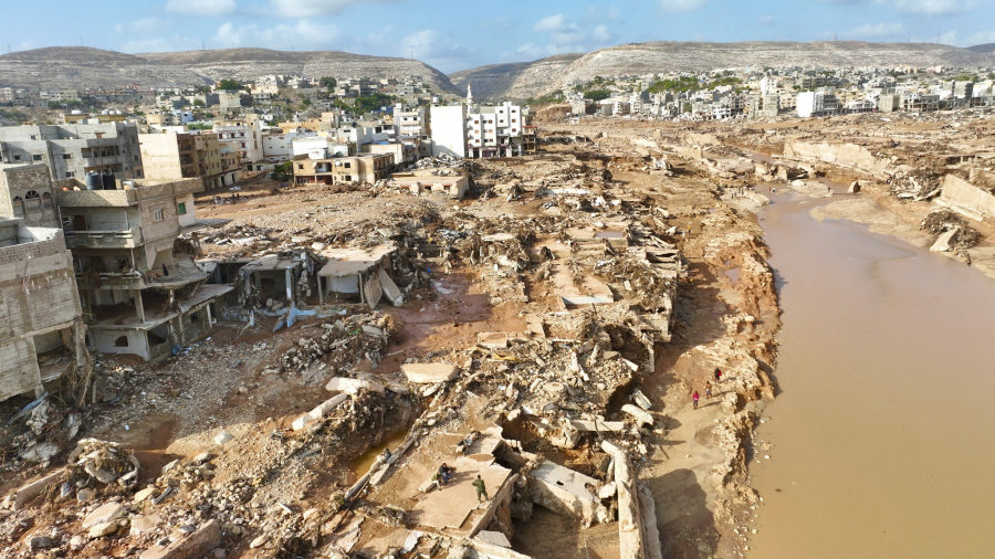 Le bilan s'alourdit à 11'300 morts à Derna