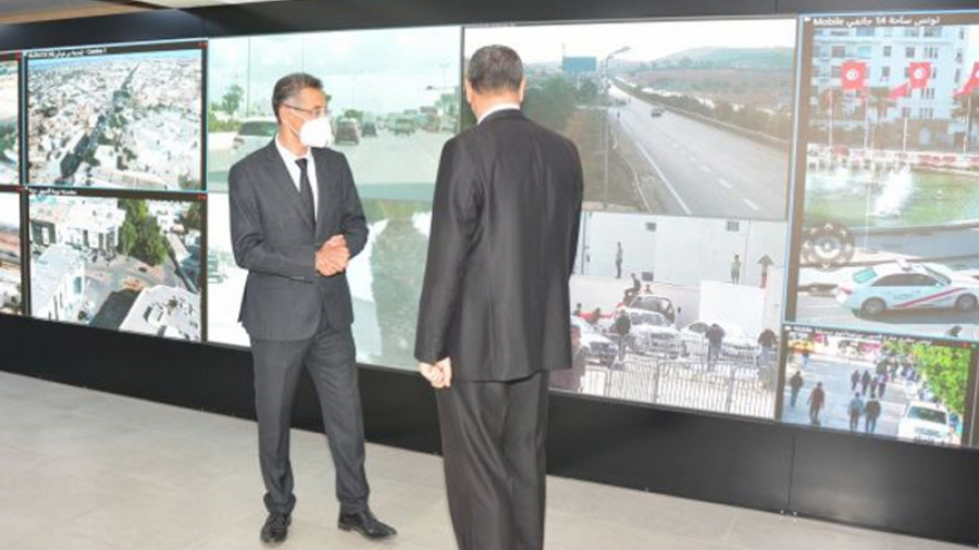Le ministre de l'Intérieur en visite d'inspection Le ministre de l'Intérieur inspecte le travail des unités sécuritaires