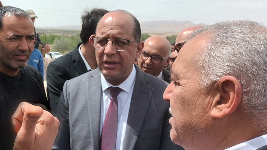 Le ministre des Affaires sociales en visite à Kasserine 