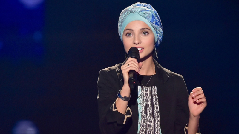 Le passage d'une candidate à 'The Voice' crée la polémique Le passage d'une candidate à 'The Voice' crée la polémique