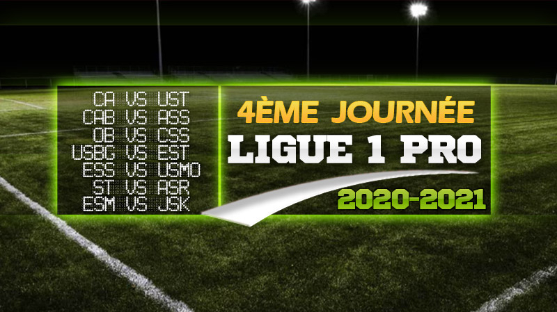 Ligue 1: Programme de la quatrième journée Ligue 1
