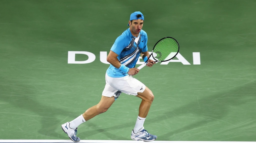 Tennis: Malek Jaziri passe au 2ème tour du tournoi de Dubaï Malek jaziri