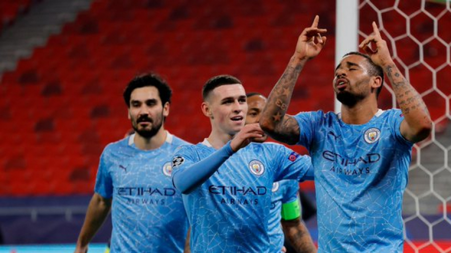 Ligue des champions: Manchester City domine M'Gladbach Manchester City