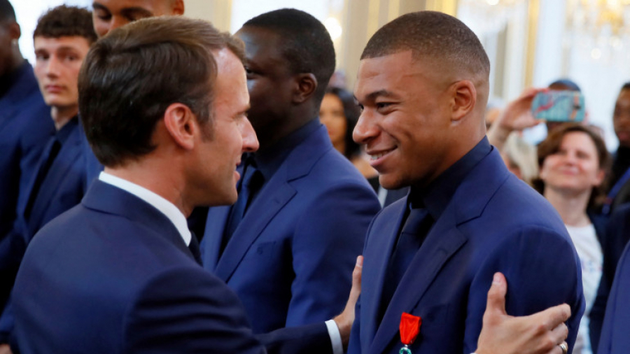 Mbappé: ''J'ai consulté Macron et j'ai apprécié ses conseils'' Mbappé