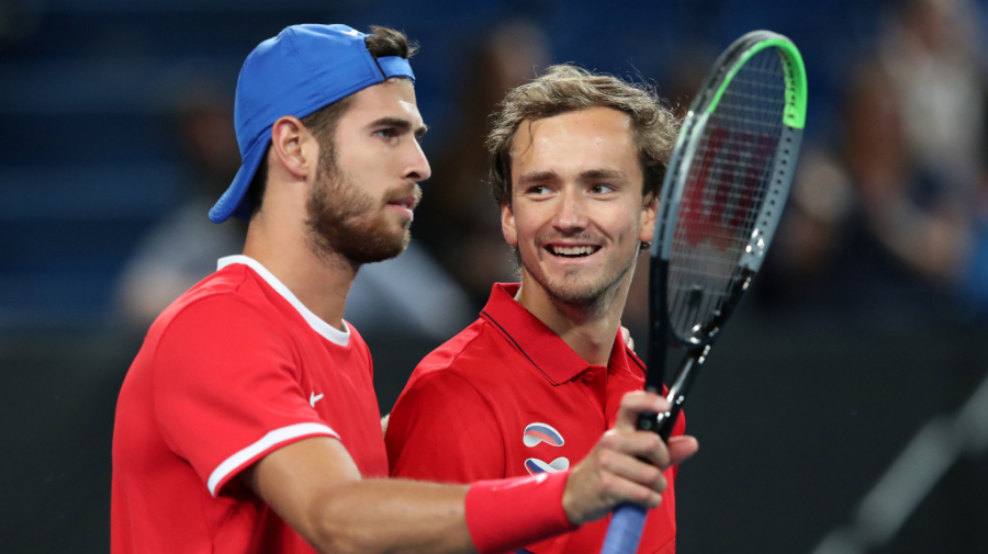 Medvedev, Khachanov 