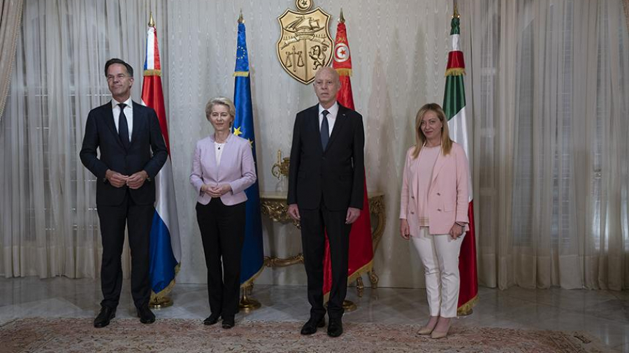 Meloni, Rutte, Von der Leyen