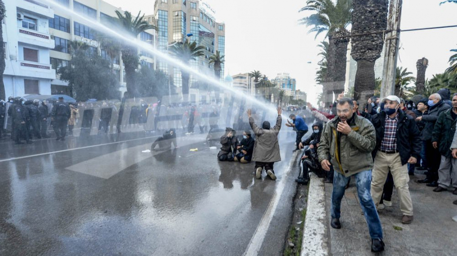 Manifestation du 14 janvier : 15 personnes maintenues en garde de vue MI