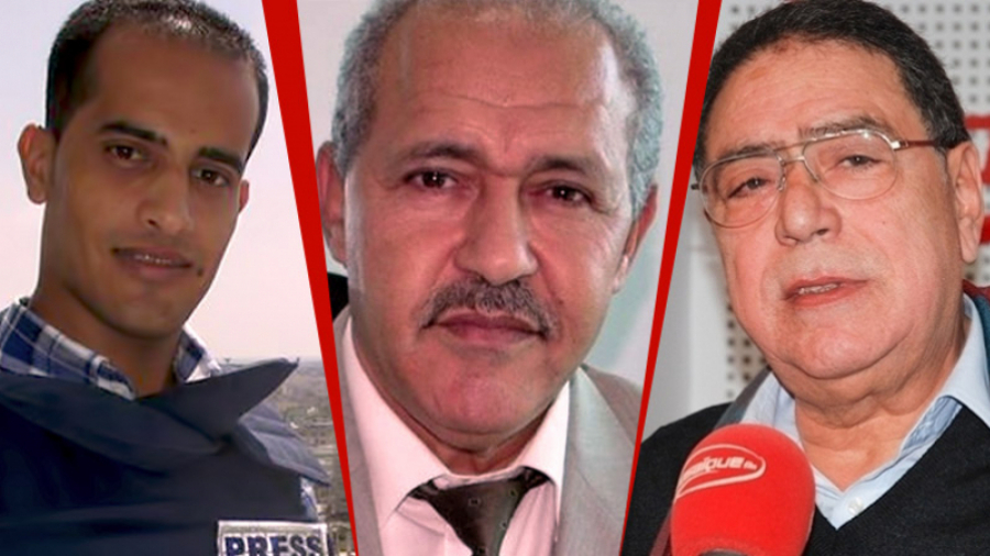 Ridha Chkoundali, Baha Tabassi et Taoufik Ouanes dans Midi Show Midi Show