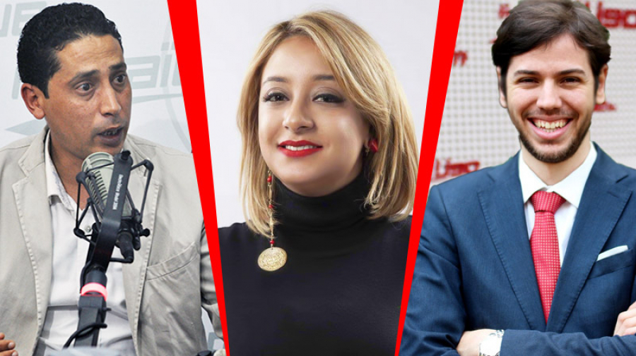 Wala Kasmi, Faouzi Daas et Louai Chebbi dans Midi Show Midi Show