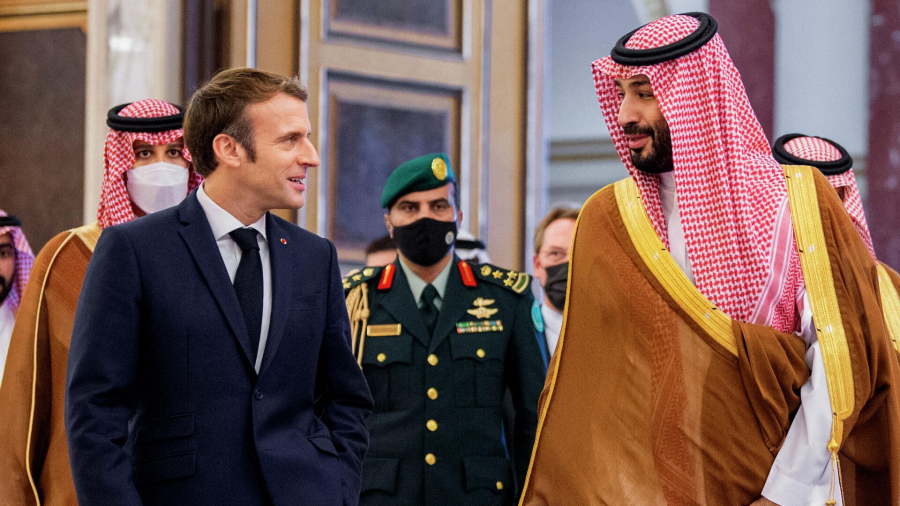 Mohammed ben Salmane effectue une visite officielle en France 