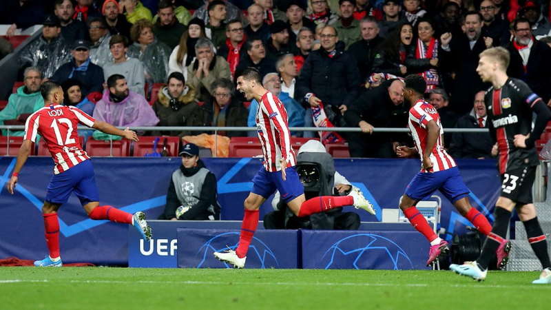 Morata sauve l'Atletico du nul face au Bayer Morata