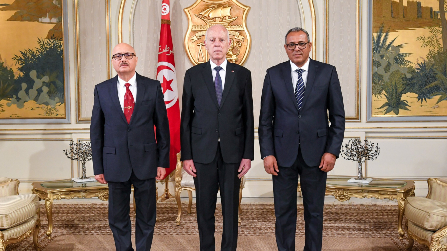 Les nouveaux ministres prêtent serment nouveaux ministres-Saïed