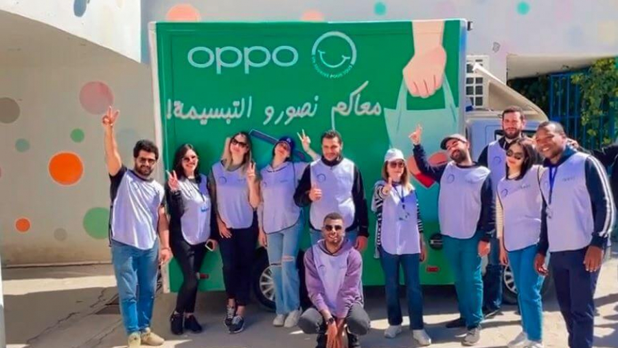 OPPO soutient les fonds de l’association « Un sourire pour Tous »