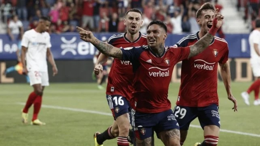 Liga : Le FC Séville cale d’entrée osasuna