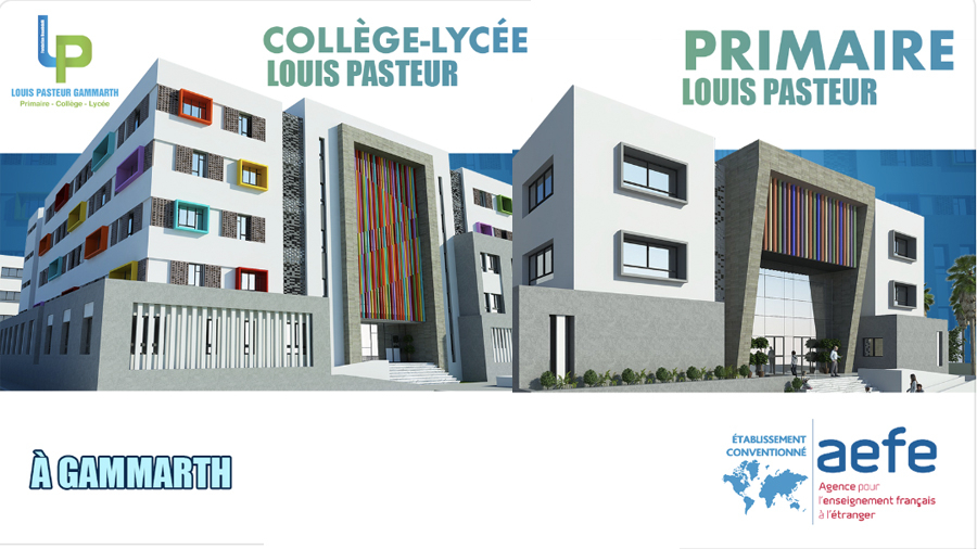 Ouverture prochaine du complexe scolaire Louis Pasteur à Gammarth