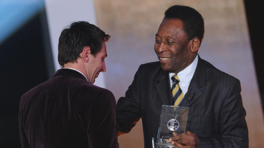 pelé-messi