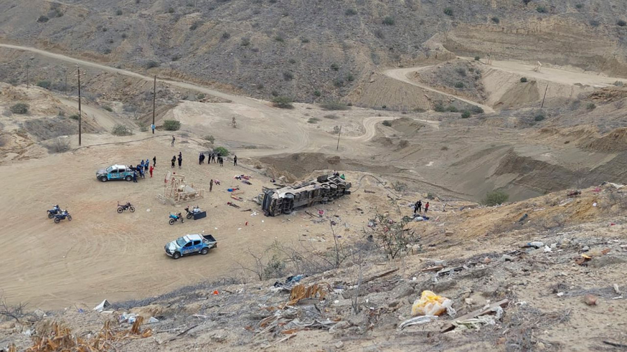 Pérou : Au moins 24 morts dans un accident de car