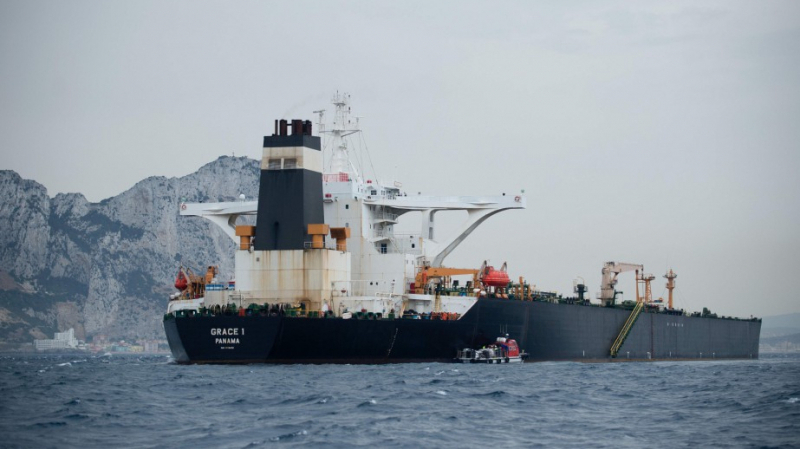 Gibraltar autorise le pétrolier iranien à partir pétrolier iranien