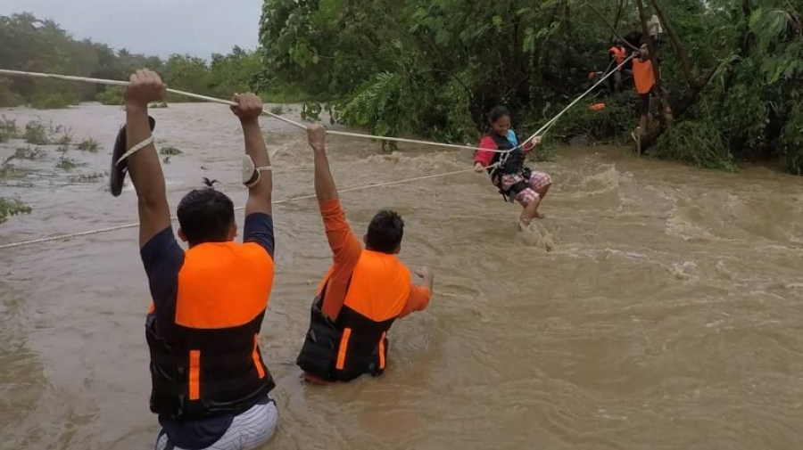 Philippines: un typhon fait neuf morts et onze disparus