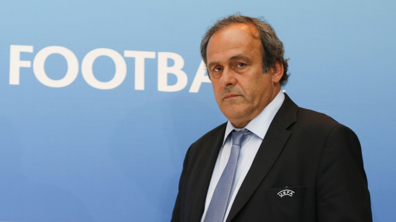 Michel Platini sorti de garde à vue