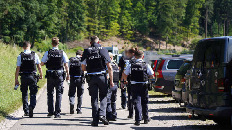 Chasse à l'homme à la ''Rambo'' en Allemagne Police allemande
