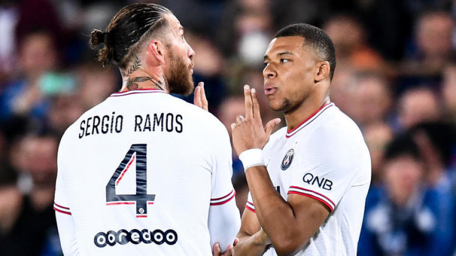 Ligue 1: Le PSG gagne trois points...mais perd Mbappé et Ramos PSG