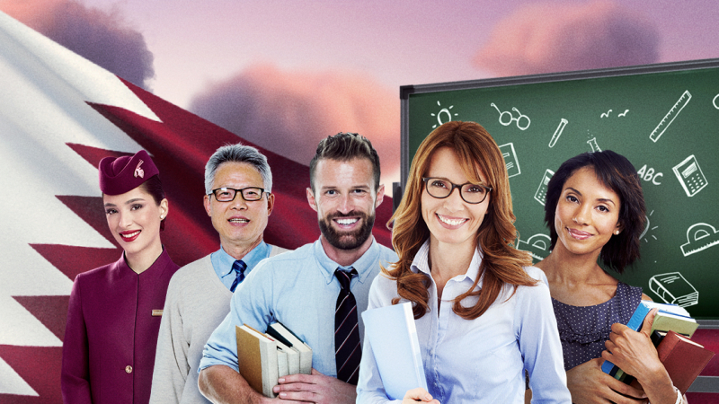 Qatar Airways offre 21 000 billets d’avion aux enseignants