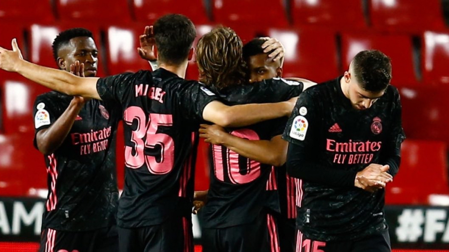 Le Real Madrid reste en course pour la Liga real-madrid-grenade