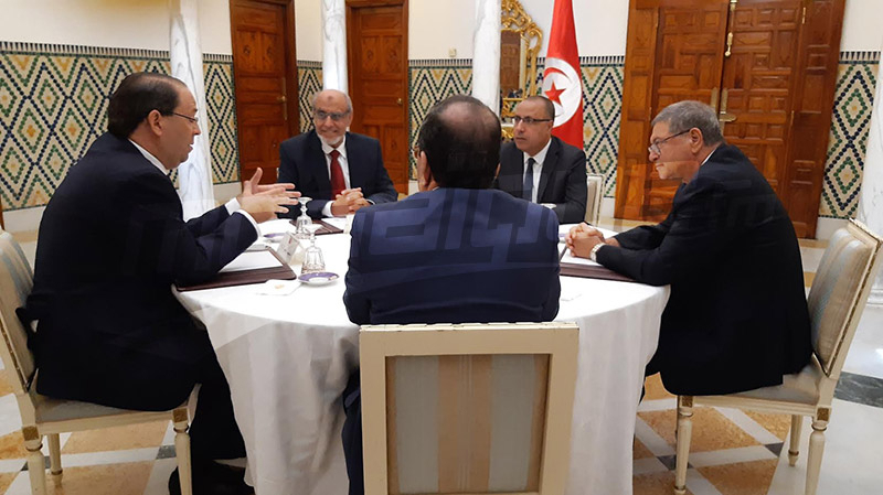 Mechichi rencontre Essid, Jebali, Larayedh et Chahed Réunion