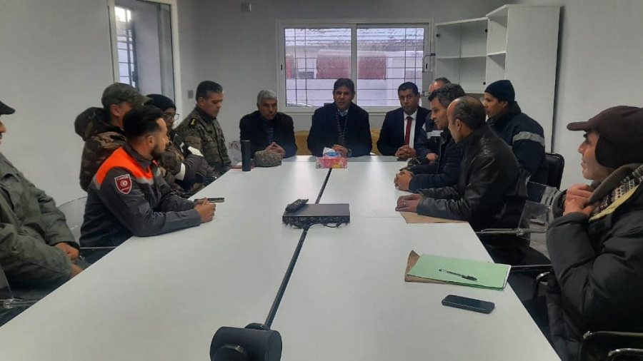 Reprise des cours à Aïn Drahem et Ghardimaou réunion Jendouba
