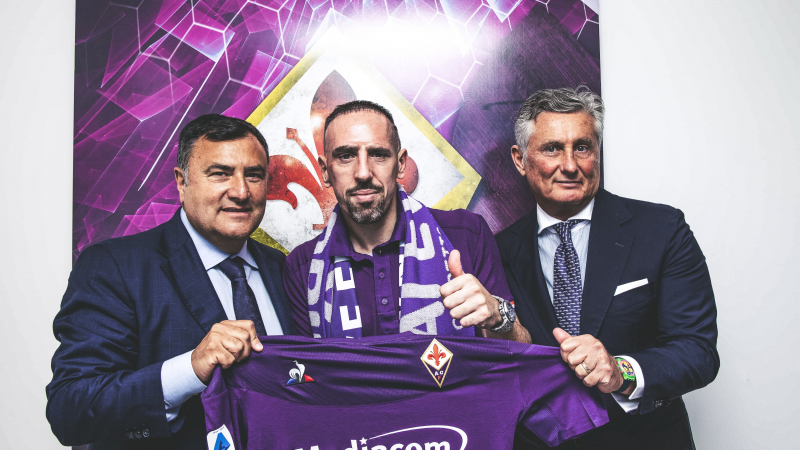 Ribéry choisit son nouveau club ribéry-fiorentina