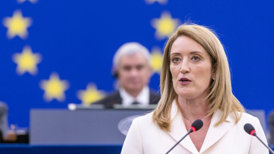 La Maltaise Roberta Metsola, présidente du Parlement européen Roberta Metsola