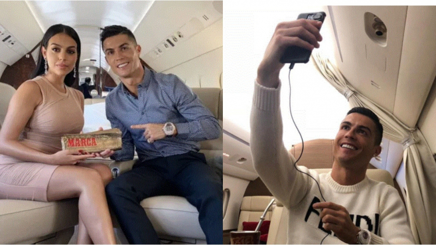 Ronaldo veut un jet plus gros... Ronaldo