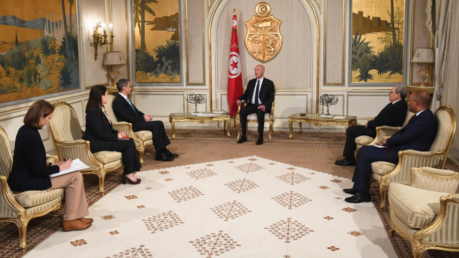 Saïed reçoit les lettres de créance de trois ambassadeurs Saïed