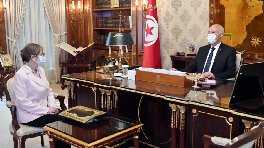 Saied reçoit Najla Bouden Saied reçoit Najla Bouden