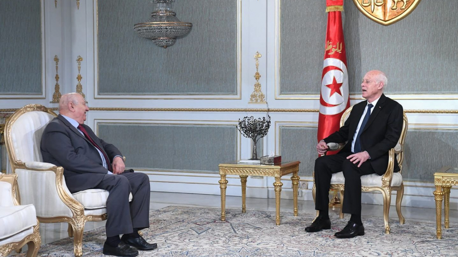 Saïed reçoit Sadok Belaïd Saied reçoit Sadok Belaïd