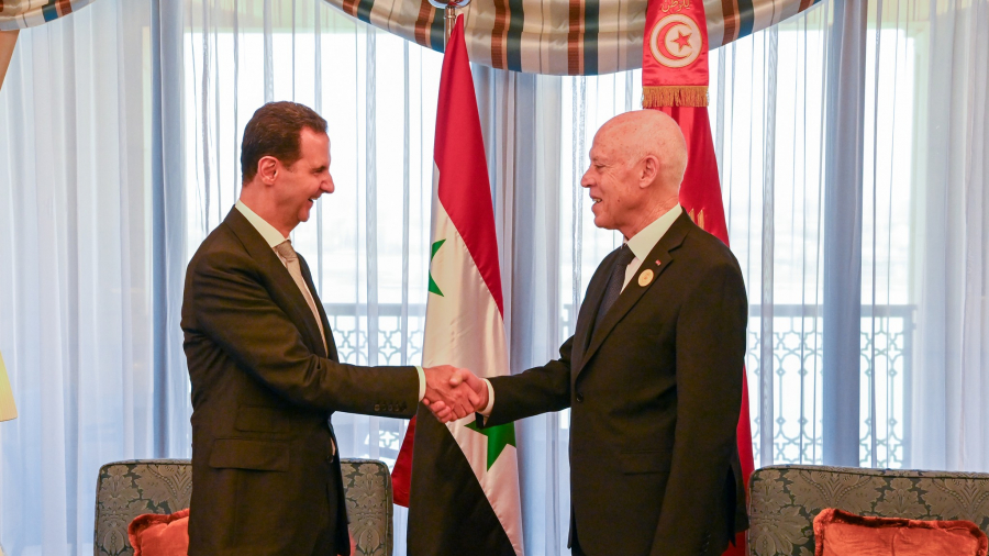 Saied salue la réintégration de la Syrie dans la Ligue arabe