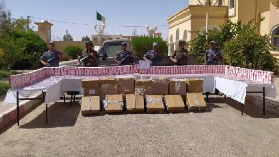 Saisie de plus de 400 mille comprimés de drogue
