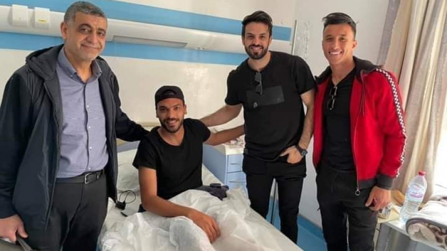 Opéré du ménisque, Sami Hammami absent deux semaines Sami Hammami
