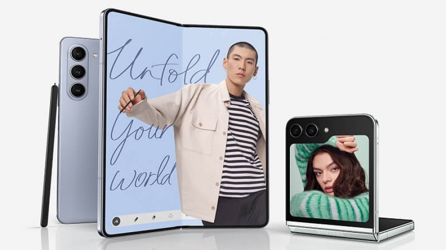 Samsung Galaxy Z Flip5 et Z Fold5 : la flexibilité et la polyvalence