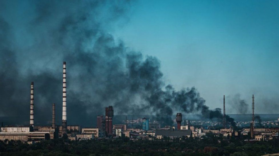 Retrait des forces ukrainiennes de la ville de Severodonetsk Severodonetsk